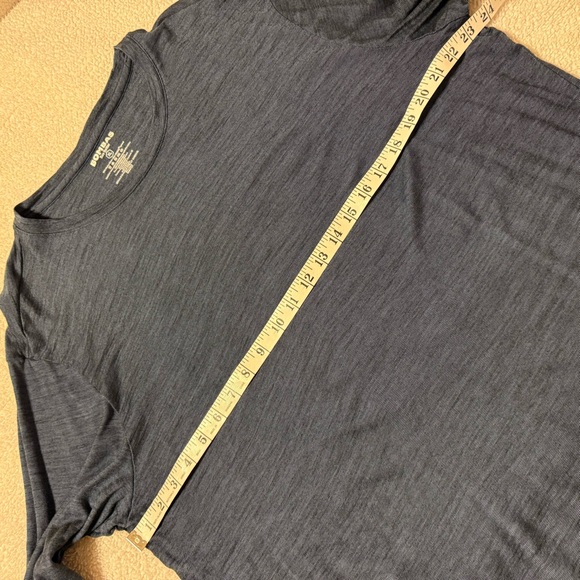 Bombas Men's Dark Navy Blue Long Sleeve Tee T-Shirt Crewneck Bee Better - Picture 4 of 7